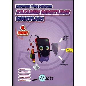 Mucit Yayınları 4. Sınıf Tüm Dersler Kazanım Denetleme Sınavları