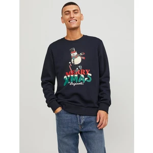 Jack & Jones Yılbaşı Temalı Baskılı Sweatshirt - Xmas