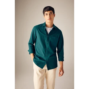 Regular Fit Poplin Uzun Kollu Gömlek A8030AX23AU