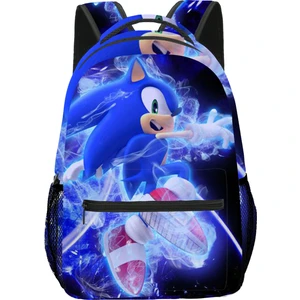 Running Tiger Sonic Hedgehog Sonıc Ilkokul ve Ortaokul Öğrencisi Okul Çantası Çocuk Sırt Çantası (Yurt Dışından)