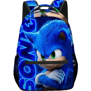 Running Tiger Sonic Hedgehog Sonıc Ilkokul ve Ortaokul Öğrencisi Okul Çantası Çocuk Sırt Çantası (Yurt Dışından)