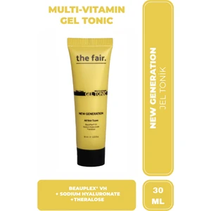 The Fair the fair. Yeni Nesil Tüm Cilt Tipleri için Multi Vitamin Jel Tonik 30 ml