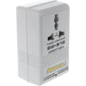 Sıngway 100W 110V/120V - 220V/240V Yükseltme ve Aşağı Gerilim Dönüştürücü Trafo Seyahat Beyaz (Yurt Dışından)