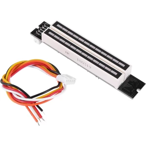 Çift 12 Müzik Seviyesi Göstergesi LED Spektrum Vu Metre Amplifikatör Lambaları Işık Hızı Ayarlanabilir Kurulu Mp3 Dc 7-12 V (Finis) (Yurt Dışından)