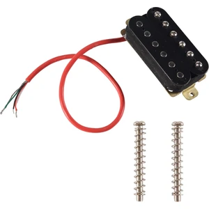 Elektro Gitar Humbucker Manyetikler Köprü Alnico V Pikap Siyah (Yurt Dışından)