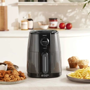 Smart Cook 60 Dakikaya Kadar Zaman Ayarlı Compact Airfryer Space Grey 2 Kişilik