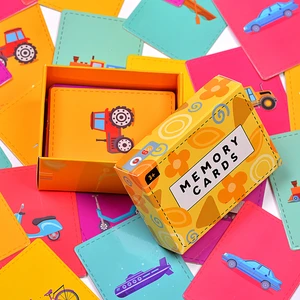 Okul Öncesi Hafıza Eşleştirme Ve Zeka Kartları Puzzle Oyuncak Taşıtlar 12 Çift