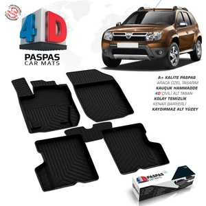 S-Dizayn Dacia Duster 4D Havuzlu Paspas 2009 ve Üzeri A+Kalite
