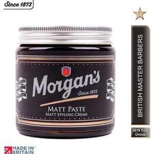 Morgan's Pomade Matt Paste Styling Cream - Doğal Mat Bitiş Şekillendirici Krem 120 ml