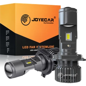Ultra Power Projektor Lensli H4 Uzun Kısa LED Far Ampulü