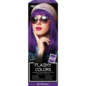 Flashy Colors Yarı Kalıcı Saç Boyası Menekşe Moru-Violet Purple