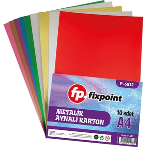 Metalik Ayna Karton A4 Boy 10LU Fi x point P 6812