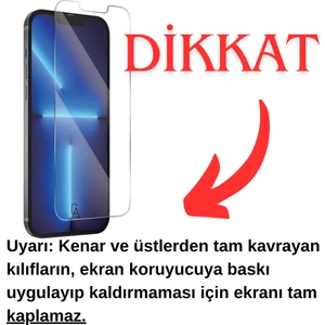 Apple iPhone 11 Pro Max ile Uyumlu Ekran Koruyucu Şeffaf Temperli Kırılmaz Cam Ekran Koruyucu
