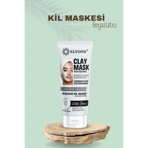 Cilt Beyazlatıcı, Aydınlatıcı, Leke Karşıtı Kil Maskesi 75ml