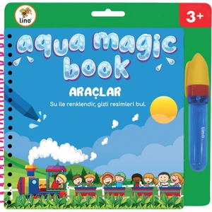 Aqua Magic Book (Su ile Boyama Kitabı) Araçlar (TFL-1006)
