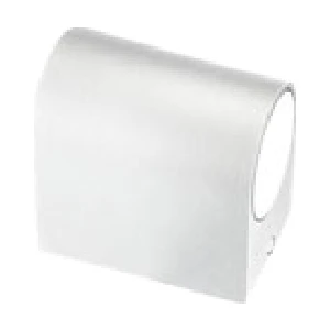 Beyaz Tek Taraflı Işık Süzmeli Bahçe Aplik