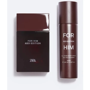For Him Red Edition Eau De Parfum 100 ml + All-Over Vücut Spreyi Eau De Cologne 100 ml
