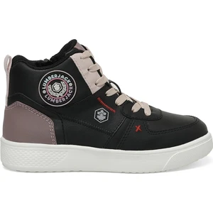 Skoza 3pr Siyah Kız Çocuk High Sneaker