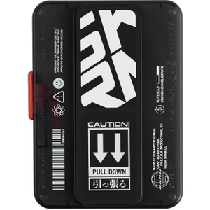 Phaze Magsafe Şarj Özellikli Buton Tasarımlı Kavrama Standlı Kartlık Siyah