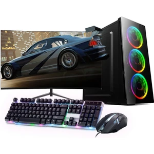 Intel Core i5 11400F 16GB 480SSD 4GB GTX1050TI 24" Masaüstü Bilgisayar