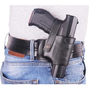 Polis Sepeti Universal Deri Spor Tabanca Kılıfı Siyah