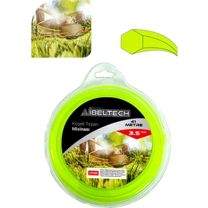Germany Style 6 Köşe 3.5 mm 41 Metre Tırpan Misinası Sağlam Dayanıklı Misina Ibeltech