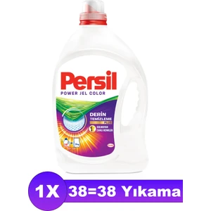 Sıvı Çamaşır Deterjanı 2470 ml Renkli 38 Yıkama