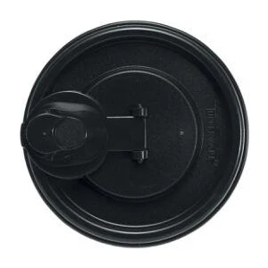 Oval Zeytinyağlık Tek Kap Siyah