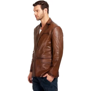 Hakiki Deri Blazer Ceket