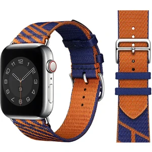 Apple Watch Uyumlu 1/2/3/4/5/6/7/8/9 45 49 mm Simple Tour Jumping Hms Kordon