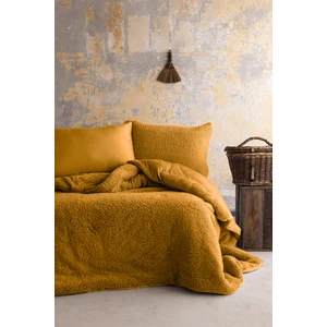 Apricitas Home Basic Softly Safran Çift Kişilik Yorgan Seti