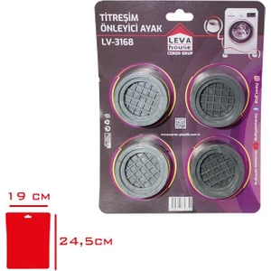 Makine Altı Titresim Onleyici Ayak 4 Lu LV-3168