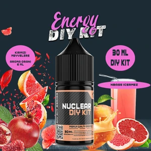 Nuclear Kimya Energy Kırmızı Meyveler Gıda Aroması  60 ml