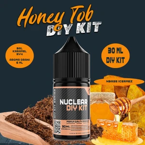 Nuclear Kimya Honey Tob 30 60 100 ml Dıy Kit  Gıda Aroması ( 6 ml Aroma Içerir )