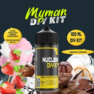 Nuclear Kimya One Hit Wonder Myman Dıy Kit Çilek Çikolata Aroması ( 6 ml Aroma Içerir ) 100 ml