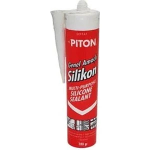 Silikon Akrilik Mastik 280 gr Şeffaf 1 Adet Piton
