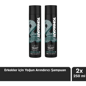 Erkekler İçin Yoğun Arındırıcı Şampuan 250 ml x 2