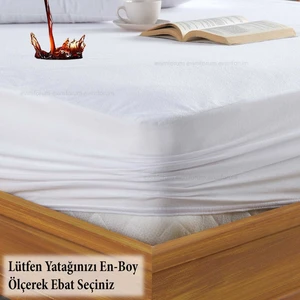 Mikro Fitted Su Sıvı Geçirmez Yatak Koruyucu Alez
