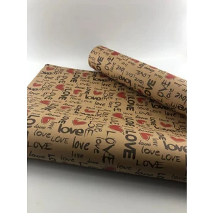 Feza Kutu Kraft Kağıt Ambalaj Kağıdı Kraft Kutu Yılbaşı Çeyiz Paketleme Kağıdı 70X100 (10 Adet)