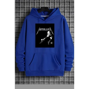 Only Trendwear Metalica Baskılı Oversize Sweatshirt