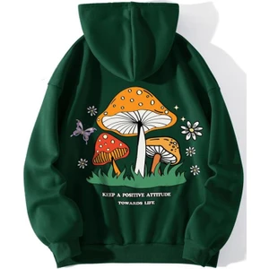 Only Trendwear Mantar Baskılı Oversize Sweatshirt