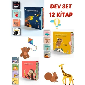 Dev Set 12 Kitap- Bebek Üniversitesi Sincap Kitap