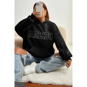 Only Trendwear Unisex Malıbu Baskılı Oversize Sweatshirt