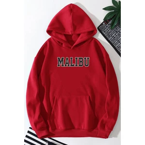 Only Trendwear  Malıbu Baskılı Oversize Sweatshirt