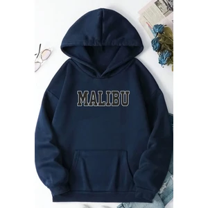 Only Trendwear  Malıbu Baskılı Oversize Sweatshirt