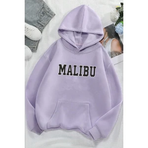 Only Trendwear  Malıbu Baskılı Oversize Sweatshirt