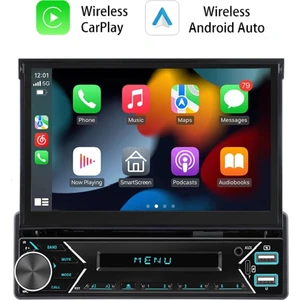 Android 7 Inc Indash Teyp Multimedya 2GB/32GB Type-C USB 7 Inc Hd IPS Kamera Hediyeli