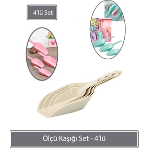 Ölçü Kaşığı Set 4lü