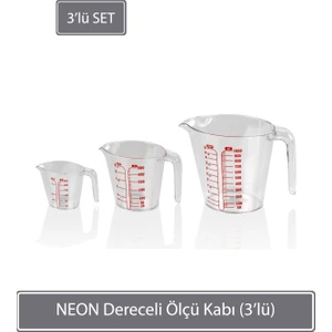 Neon Dereceli Ölçü Kabı