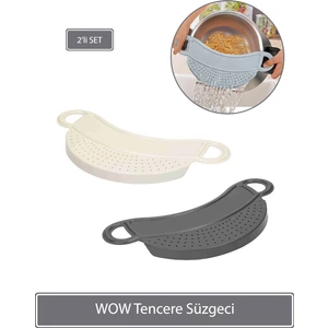 Wow Tencere Süzgeci - 2li Set